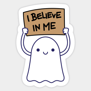 Believe In Ghost Sticker